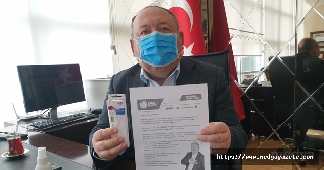Kovid-19&#039;u yenen Kadirli Belediye Başkanı Tarhan, hastalara moral mektubu gönderdi
