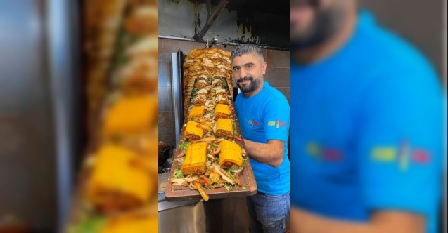 Adana’ya özgü Piton Döner büyük ilgi görüyor