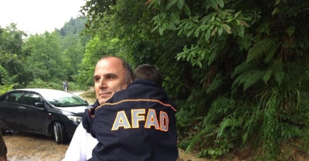 AFAD ekipleri Trabzon’da ihtiyaç duyuldukları her yere koştu