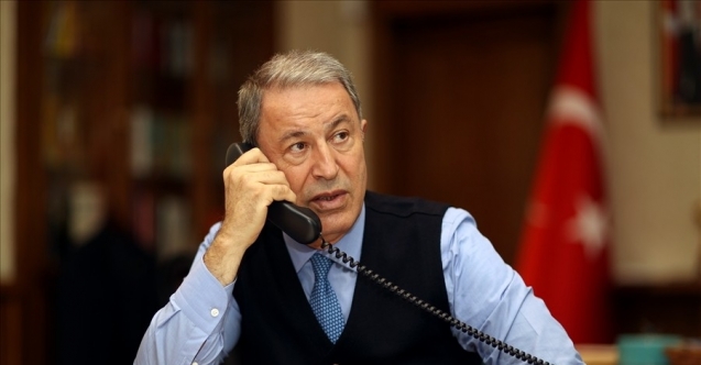 Bakan Akar ve İngiltere Savunma Bakanı Wallace’in görüşmesinde ikili ve bölgesel savunma, güvenlik ile savunma sanayiinde iş birliği konularında görüş alışverişinde bulunuldu.