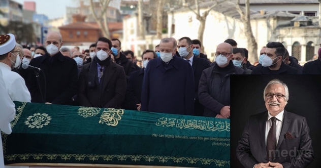 Erdoğan, Yavuz Bahadıroğlu’nun cenaze namazına katıldı