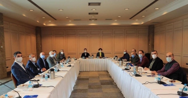 Başkan Yüksel, CHP İl Başkanlığı’nın toplantısına katıldı