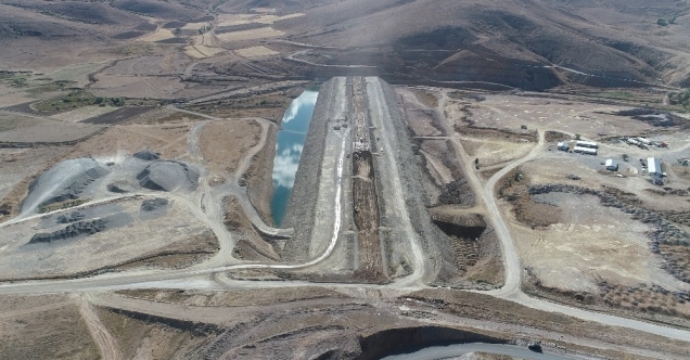 Bayburt Kırklartepe Barajı’nda yüzde 90 fiziki gerçekleşme