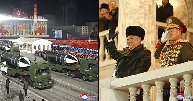 Biden’ın yemin töreni öncesi Kuzey Kore gövde gösterisi yaptı