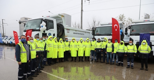 Büyükşehir’in hizmet filosu güçleniyor