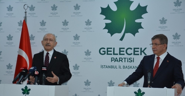 CHP Genel Başkanı Kılıçdaroğlu’ndan Davutoğlu’na ziyaret