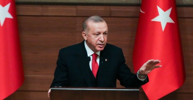 Erdoğan: “Diline sahip çıkmayan, esen rüzgarlar karşısında devrilmeye mahkumdur&quot;
