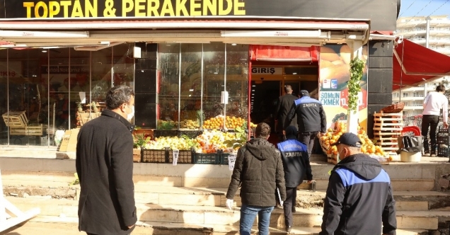 Diyarbakır’da zabıta ekiplerinden haksız kazanç denetimi