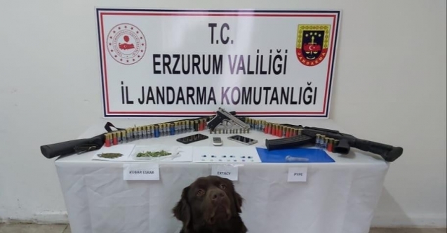 Erzurum’da uyuşturucu operasyonu: 1 tutuklama