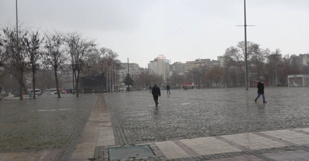 Gaziantep’te dolu yağışı