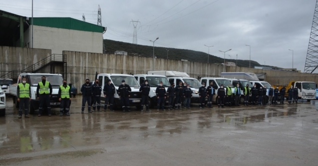 İzmit Belediyesi kar ve buzlanmaya karşı hazır