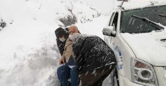 Kdz. Ereğli Belediyesi acil hastaların yardımına koşuyor