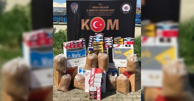 Ordu’da kaçak tütün mamullerine sıkı denetim