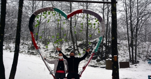 Ordu’da kar yağışı