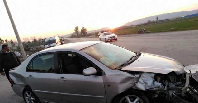 Osmaniye’de trafik kazası: 1 yaralı