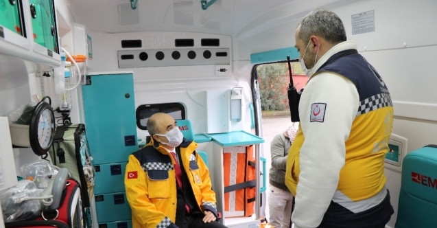Samsun’un sağlık filosuna 14 yeni ambulans