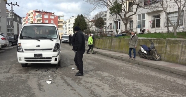 Sinop’ta kamyonetle çarpışan motosikletin sürücüsü hayatını kaybetti