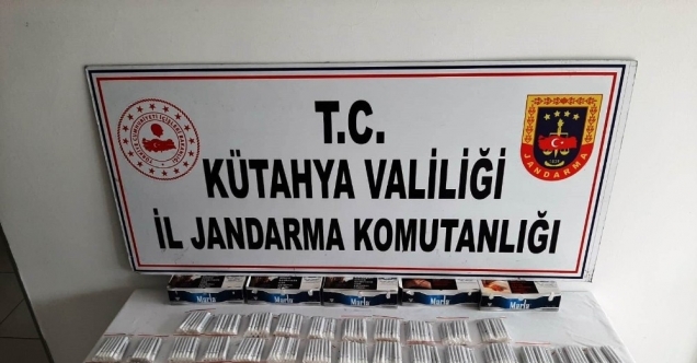 Tavşanlı’da bin 400 adet kaçak sigara ele geçirildi