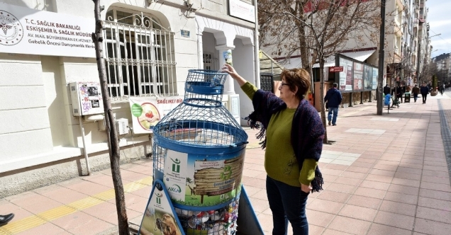 Tepebaşı’nda tonlarca atık ekonomiye kazandırıldı