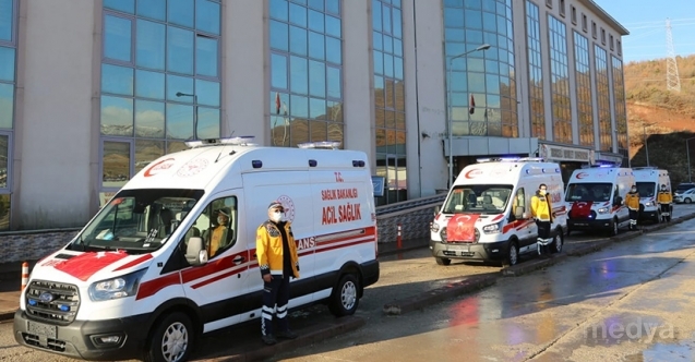 Tunceli’de 4 Yeni Ambulans Hizmete Girdi