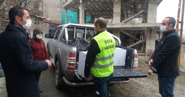Vefa ekibi engel tanımıyor