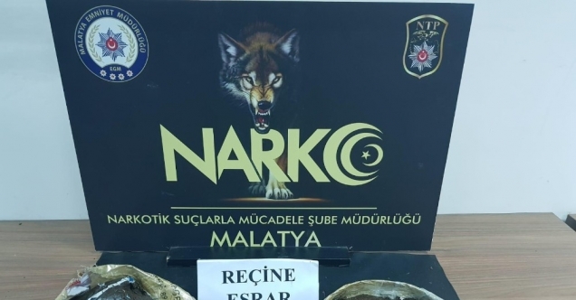 Yolcu otobüsünde 5 kilo esrar bulundu