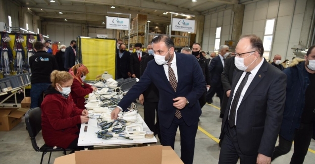 Zonguldak Valisi Tutulmaz, Çaycuma OSB’ye ziyarette bulundu