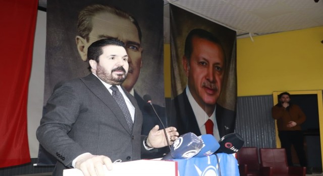 AK Parti Ağrı İl Başkanı Adayı Halil Özyolcu, coşkuyla karşılandı