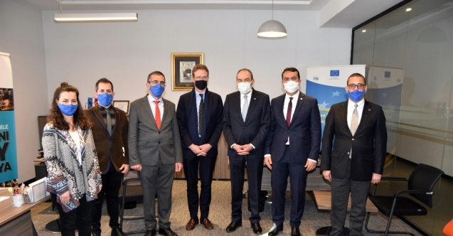 Ο Πρόεδρος της Ευρωπαϊκής Ένωσης Landrut επισκέφθηκε το KTO