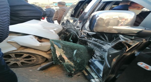 Çınarda trafik kazası: 2 yaralı