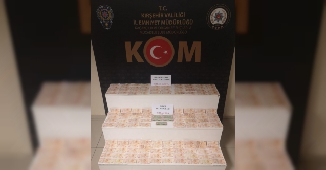 Kırşehir polisinden sahte para operasyonu: 1 gözaltı