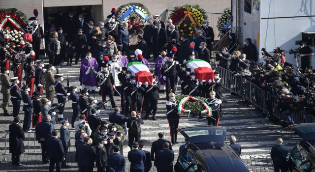 Kongoda öldürülen İtalyan Büyükelçi için devlet töreni düzenlendi