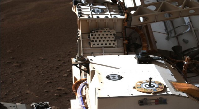 NASA, Perseverancenin Marsa iniş anına ait görüntüleri paylaştı