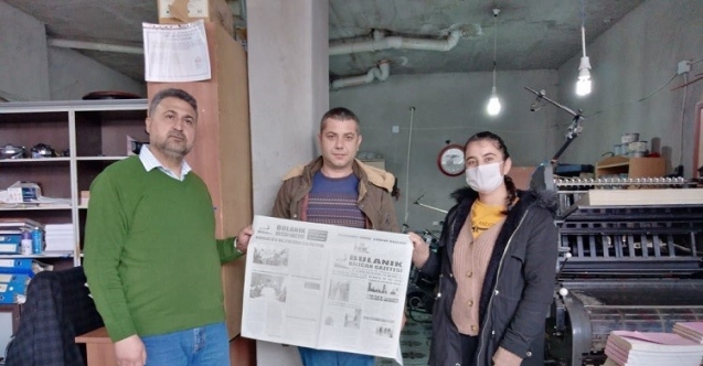 Öğrenciler Bulanık’taki gazetecilerle röportaj yaptı