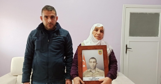Siirtli şehit ağabeyi Sungur, terör örgütü PKK’ya lanet okudu