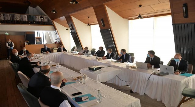 Vali Epcim ile Başkan Pekmezci, KUDAKAnın 132. toplantısına katıldı