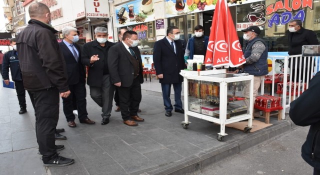 Başkan Beyoğlu, korona virüs denetimlerine katıldı