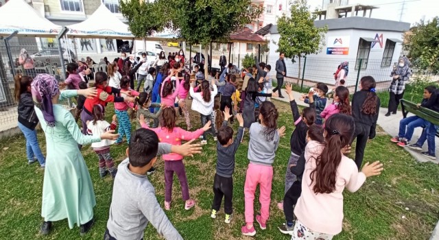 ‘Bir Tutam Mutluluk projesi ile çocukların yüzü gülüyor