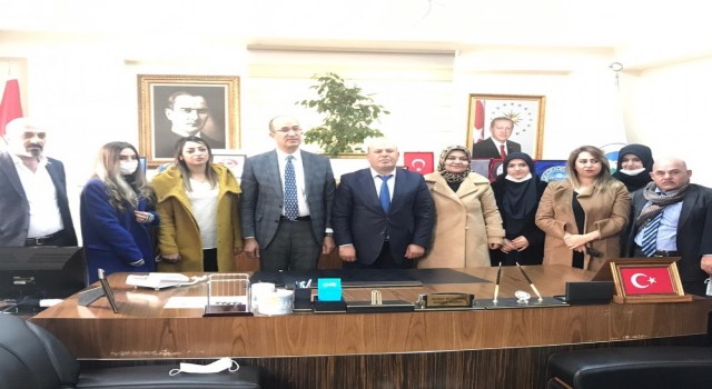 Gaziler ve Şehit Aileleri Federasyonu Genel Başkanı Erden Yüksekovaya ziyaret