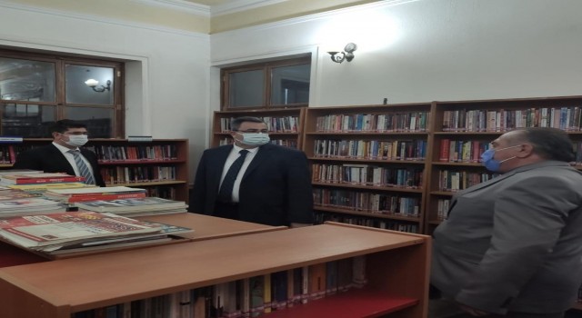 Kırkağaçta 149 yıllık tarihi ev kütüphane oldu