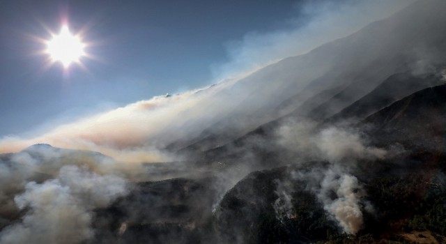 Meksikada devam eden orman yangınları 7 bin hektarlık alanı küle çevirdi
