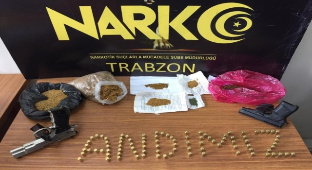 Trabzondaki uyuşturucu operasyonu