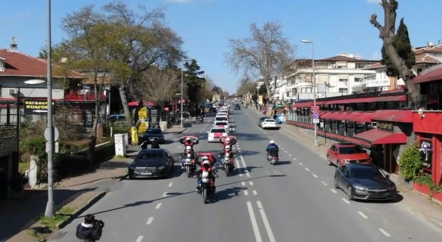 Bakırköy Emniyetinden Polis Haftası konvoyu