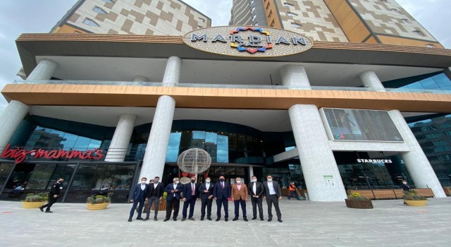 Cezayirin Ankara Büyükelçisi Mourad Adjabi Mardian Mall Alışveriş Merkezi yönetimini ziyaret etti