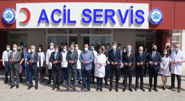 ESOGÜ Hastanesi Acil Servisinde yenilenen kısımlar açıldı