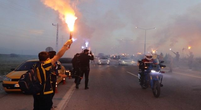 Fenerbahçeye Malatyada coşkulu karşılama