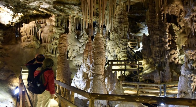 Gümüşhanenin yeraltı sarayında turizm sezonu açıldı
