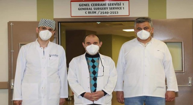 Kayseri Şehir Hastanesinde bir ilk: kapalı yöntemle yemek borusu kanseri ameliyatı yapıldı