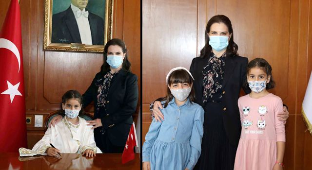 Rektör Prof. Dr. Meryem Tuncel, 23 Nisan’da Koltuğunu Çocuklara Devretti