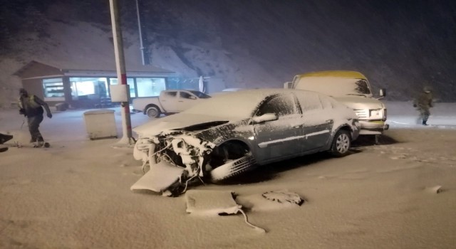 Zigana dağında trafik kazası: 1 yaralı